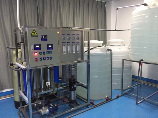 équipement de purification d'eau 1000L, système commercial de filtration de l'eau d'osmose d'inversion